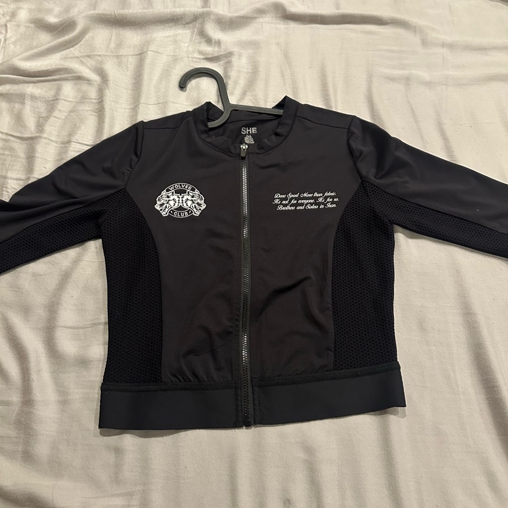 Darc Sport SHE Black Zip-Up Cycle Jacket